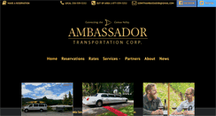 Desktop Screenshot of ambassadortransportation.net